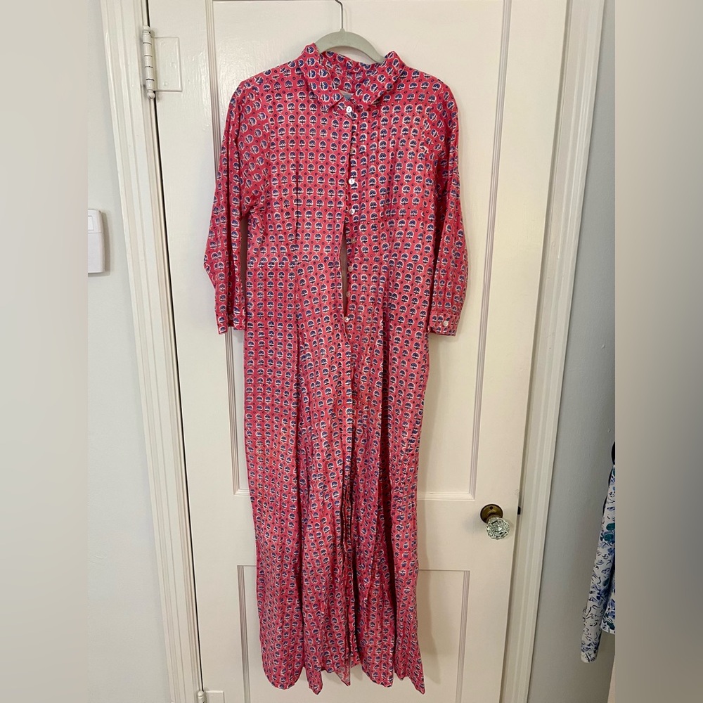 Julia Amory Shirt Dress - Size 1 (Small)